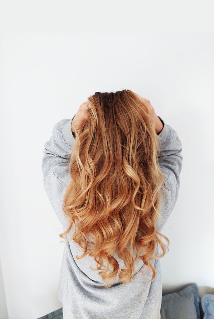 Hairextensions für blonde Haare